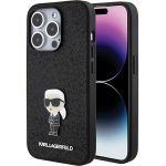 Other goods Karl Lagerfeld  Karl Lagerfeld KLHCP15LGKNPSK iPhone 15 Pro Case - Black 