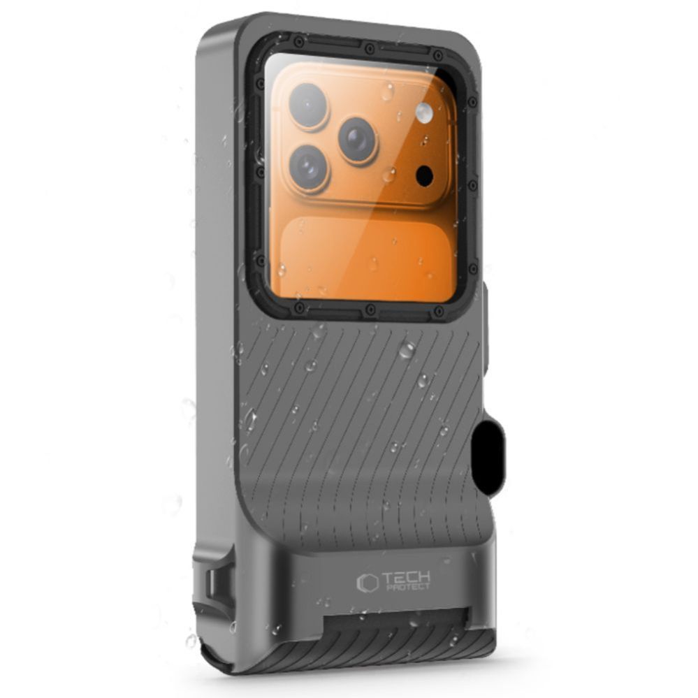 Muud kaubad Tech-Protect Tech-Protect IPX8 Pro Waterproof Phone Case - Gray and Black