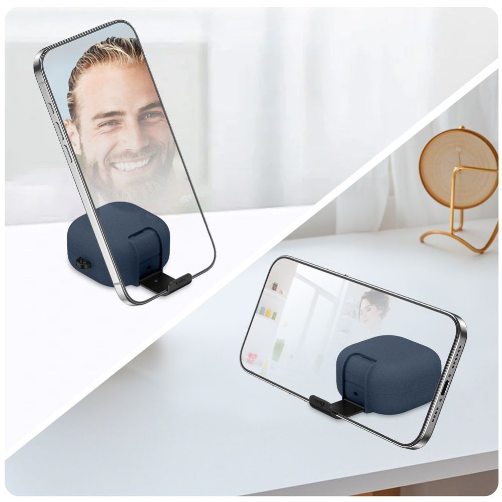 Muud kaubad Tech-Protect Tech-Protect Slim Hook Case for Samsung Galaxy Buds 4 / 4 Pro - Navy Blue