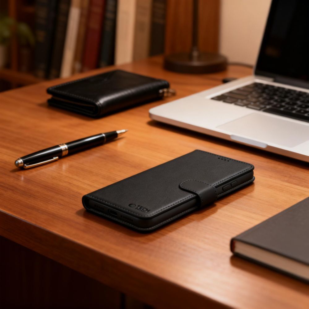 Kitos prekės Tech-Protect Tech-Protect Wallet Case for Samsung Galaxy A36 / A56 / A37 5G - Black