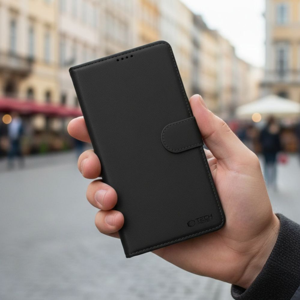 Kitos prekės Tech-Protect Tech-Protect Wallet Case for Samsung Galaxy A36 / A56 / A37 5G - Black