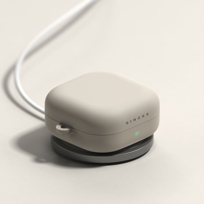 Other goods Ringke Ringke Silicone Case for Samsung Galaxy Buds 4 / 4 Pro - Beige