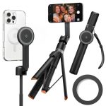 Kitos prekės Spigen  Spigen S581W MagSafe Bluetooth Selfie Stick and Tripod - Black 
