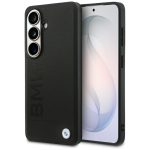 Muud kaubad BMW  BMW Leather Hot Stamp MagSafe Case for Samsung Galaxy S26 - Black 