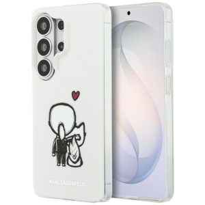 Other goods Karl Lagerfeld  Karl Lagerfeld IML Karl&Choupette MagSafe Case for Samsung Galaxy S26 Ultra - Transparent 