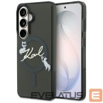 Citas preces Karl Lagerfeld  Karl Lagerfeld IML KC Script MagSafe Case for Samsung Galaxy S26 - Black 