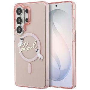 Other goods Karl Lagerfeld  Karl Lagerfeld IML KC Script MagSafe Case for Samsung Galaxy S26 Ultra - Pink 