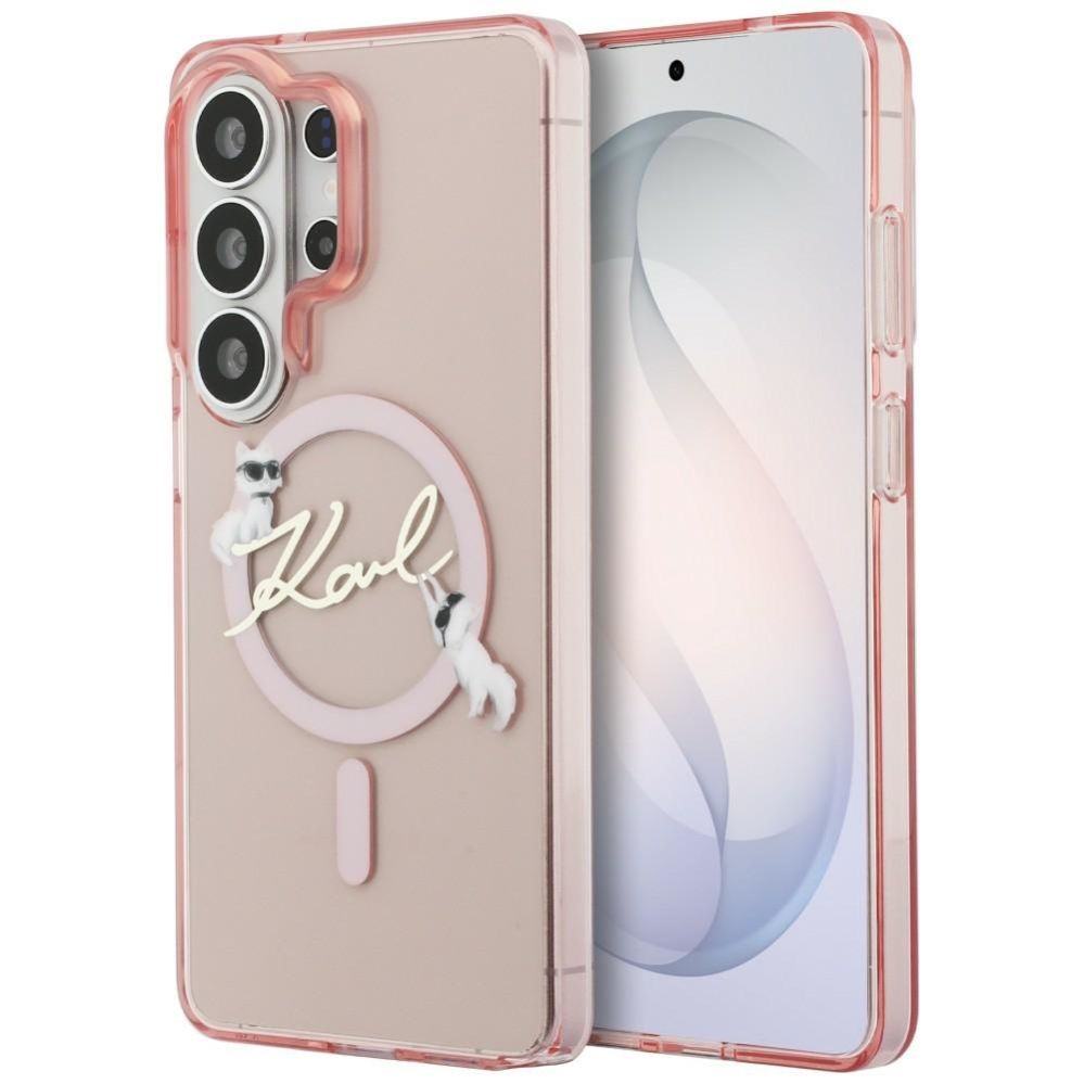 Other goods Karl Lagerfeld Karl Lagerfeld IML KC Script MagSafe Case for Samsung Galaxy S26 Ultra - Pink