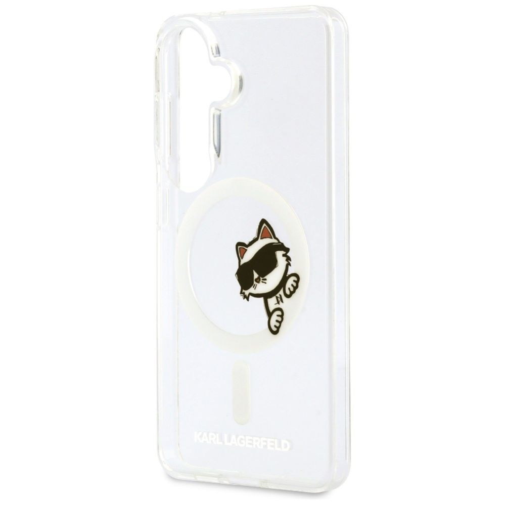 Muud kaubad Karl Lagerfeld Karl Lagerfeld IML Peekaboo Choupette MagSafe Case for Samsung Galaxy S26 Plus - Transparent