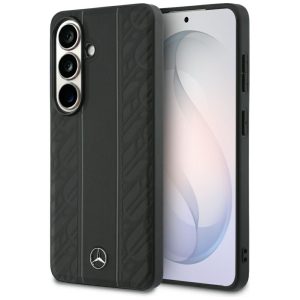 Other goods Mercedes-Benz  Mercedes Laurel Leaves Vertical Stripes MagSafe Case for Samsung Galaxy S26 - Black 