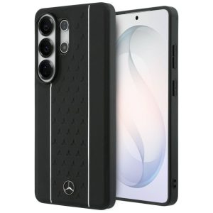 Other goods Mercedes-Benz  Mercedes Laurel Leaves Vertical Stripes MagSafe Case for Samsung Galaxy S26 Ultra - Black and White 