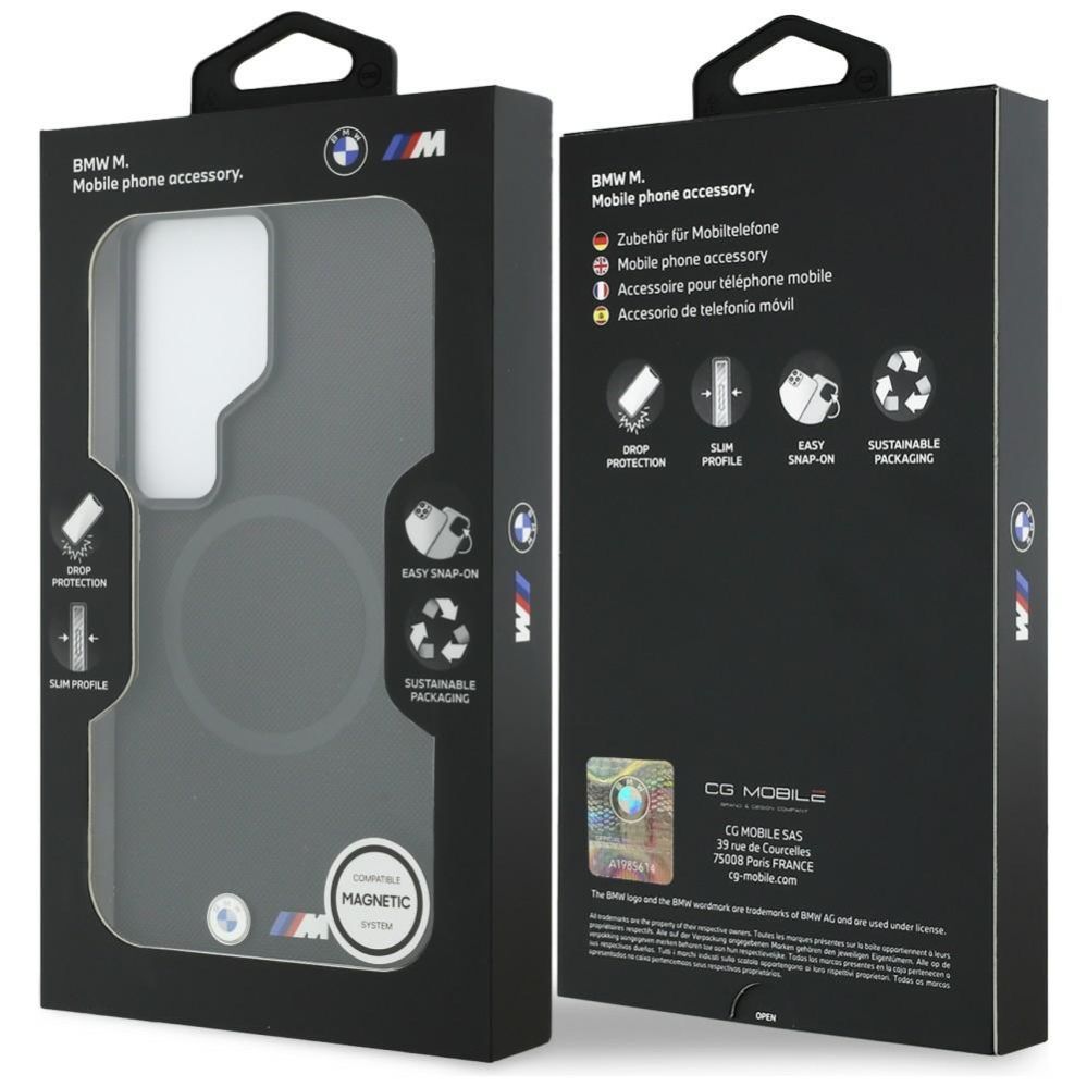 Other goods BMW Guess 4G Triangle Logo MagSafe case for Samsung Galaxy S26 Ultra - black