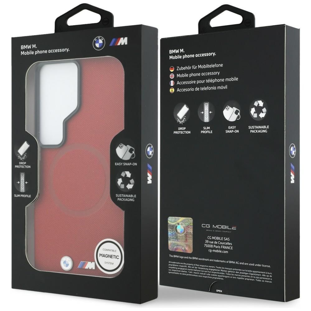 Muud kaubad BMW Guess 4G Triangle Logo MagSafe case for Samsung Galaxy S26 Ultra - black