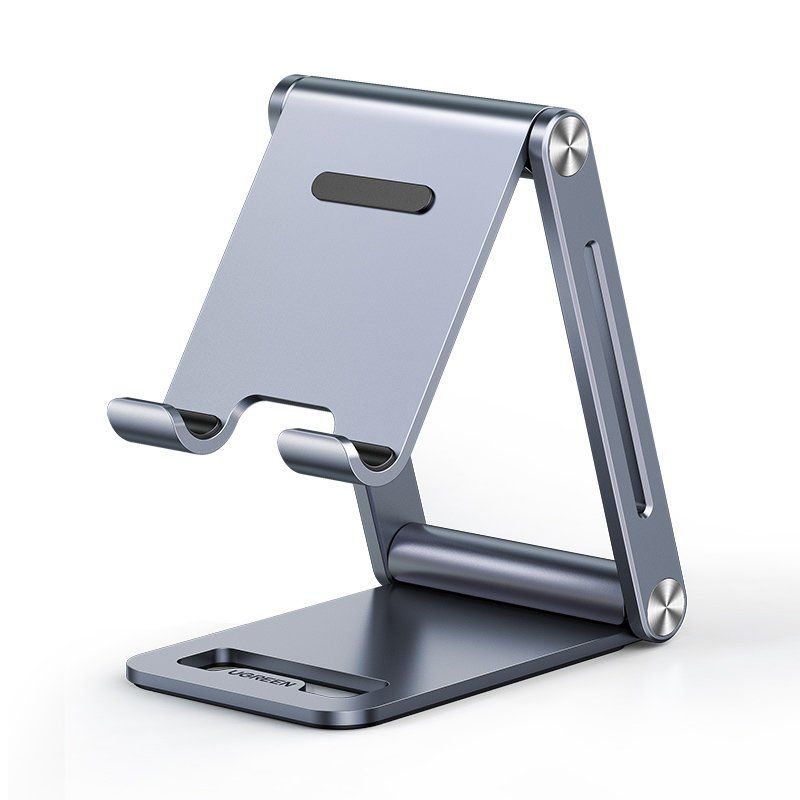 Auto turētājs Ugreen Ugreen metal aluminum folding phone holder tablet gray (LP263 80708)