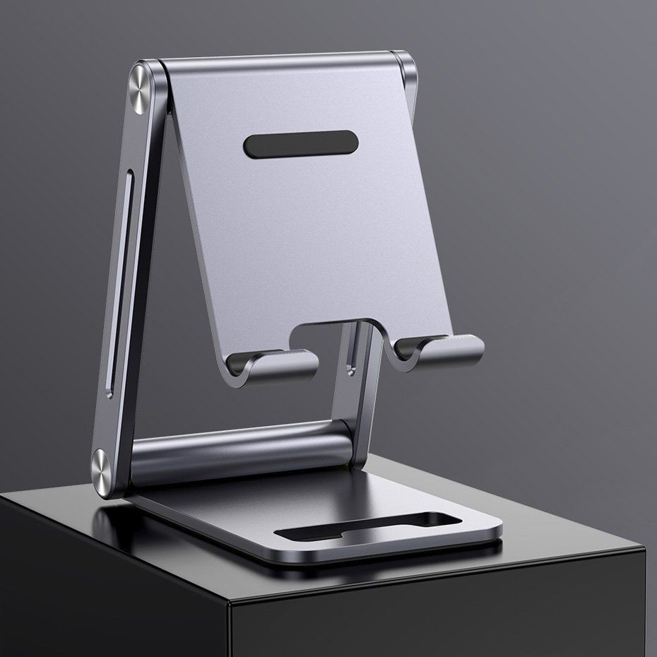 Auto turētājs Ugreen Ugreen metal aluminum folding phone holder tablet gray (LP263 80708)