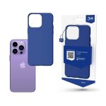 Back panel cover 3MK  Case for iPhone 14 Pro from the 3mk Matt Case series - blue 