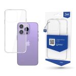Back panel cover 3MK  Case for iPhone 14 Pro Max series 3mk Armor Case - transparent 