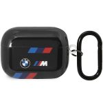 Tagakaaned BMW  BMW BMAP222SOTK AirPods Pro 2 gen cover black/black Tricolor Stripes 