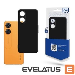 Tagakaaned 3MK  Oppo Reno 8T 4G - 3mk Matt Case black 