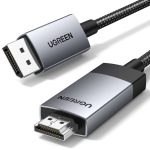 Other Phone Accessory Ugreen  Ugreen DP119 15774 DisplayPort / HDMI 4K 60Hz cable 2m - gray 