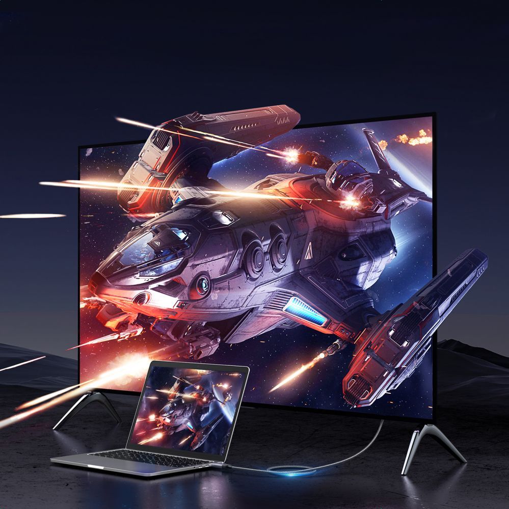 Muu telefoni lisavarustus Ugreen Ugreen DP119 15774 DisplayPort / HDMI 4K 60Hz cable 2m - gray