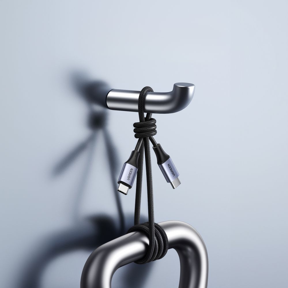 Other Phone Accessory Ugreen Ugreen US535 USB-C / USB-C PD cable 240W 5A 1m - gray