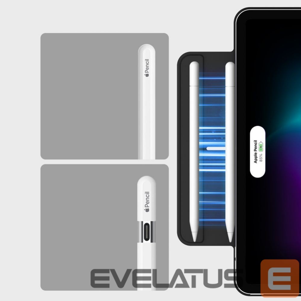 Other Phone Accessory ESR ESR Rebound Magnetic Case for iPad Pro 12.9'' 4/5/6 2020-2022 / Air 13'' 2024 - Black