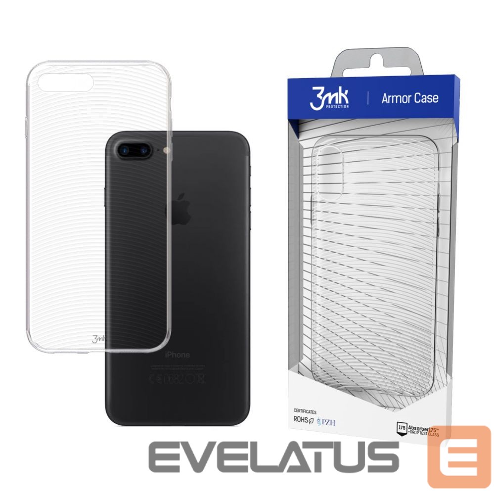 Muu telefoni lisavarustus 3MK 3mk Armor Case for iPhone 7 Plus / 8 Plus - transparent