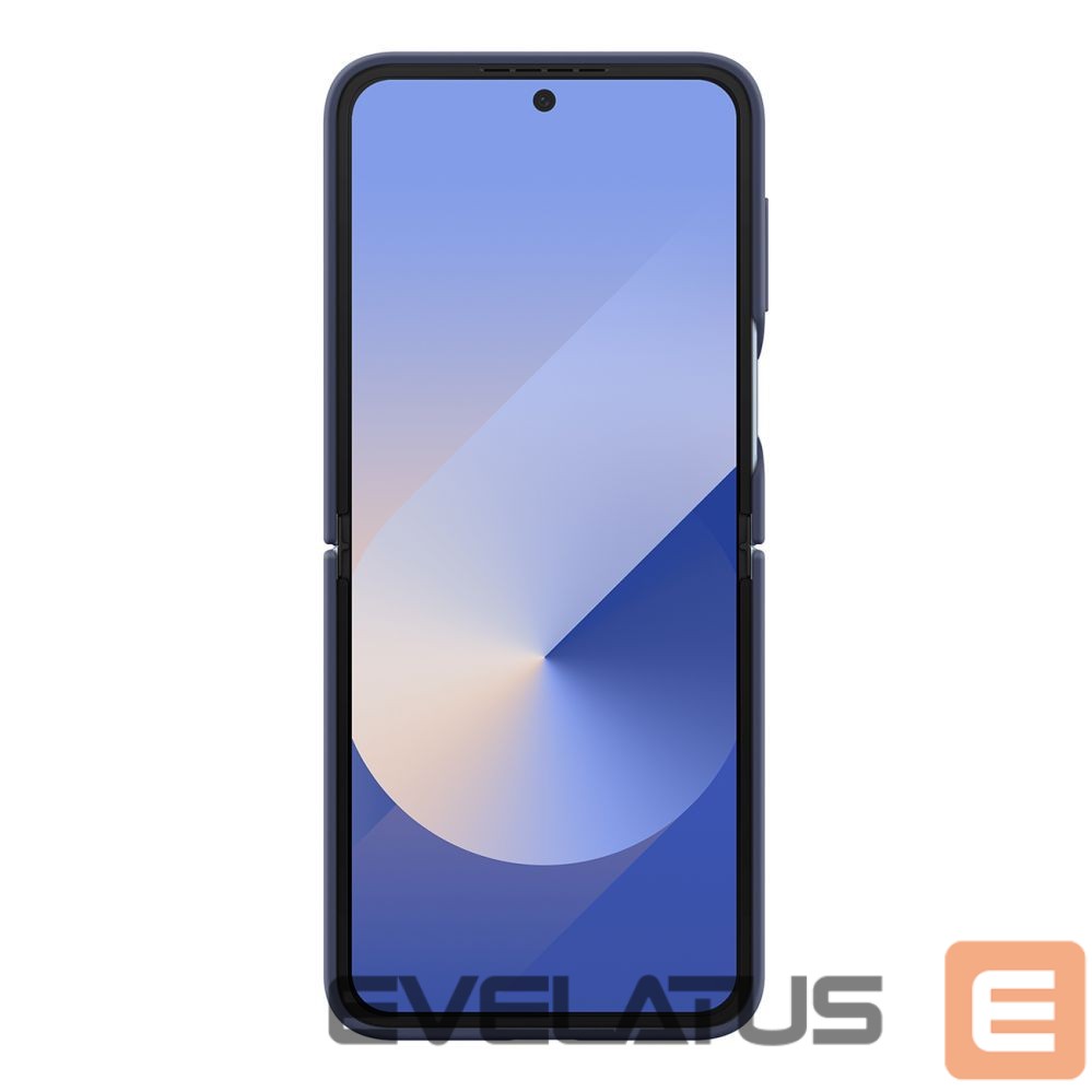 Back panel cover Samsung - Samsung Silicone Case EF-PF741TNEGWW for Samsung Galaxy Z Flip 6 - navy blue