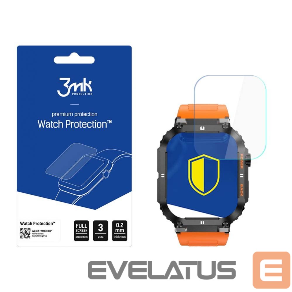 Other Phone Accessory 3MK 3mk Watch Protection v. FlexibleGlass hybrid glass on Gravity GT6