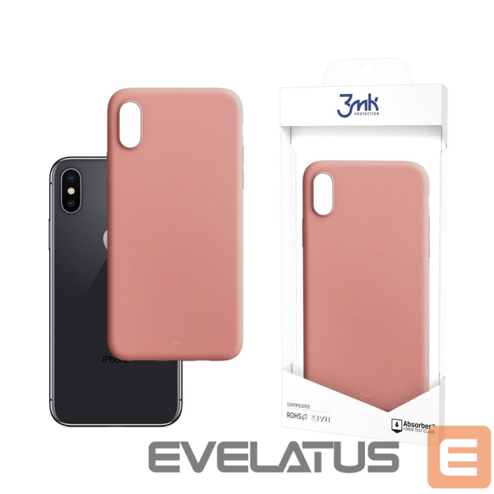 Nugarėlės dėklai 3MK 3mk Matt Case for iPhone X / XS - pink