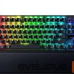 Компьютерная клавиатура Razer  Klaviatūra Razer Huntsman V3 Pro Tenkeyless Black 
