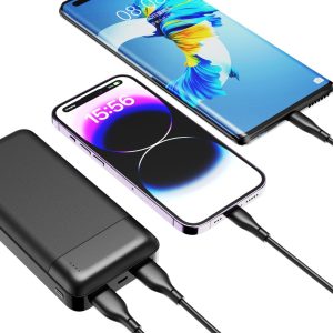 Väline aku Dudao  Powerbank Dudao K18 Pro 20000mAh USB-A / USB-C / Micro USB - black 