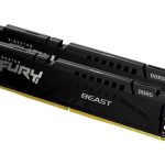 RAM DDR4 Kingston  KF560C30BBEK2-32 32GB 6000MT/s DDR5 CL30 DIMM (Kit of 2) FURY Beast Black EXPO 