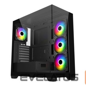 Arvuti korpus FSP  Case | M340-BA | Black | Mid Tower | Power supply included No 
