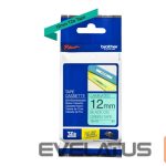 Аксессуары и расходные материалы Brother  | TZe-731 Laminated Tape | Black on Green | TZe | 8 m | 1.2 cm 