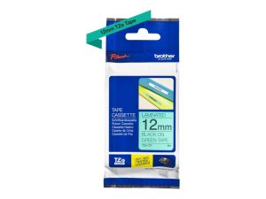 Printer accessories Brother  | TZe-731 Laminated Tape | Black on Green | TZe | 8 m | 1.2 cm 