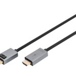 Monitori tarvik Digitus  4K DisplayPort Adapter Cable, DP - HDMI Type A | DB-340202-018-S | 1.8 m 