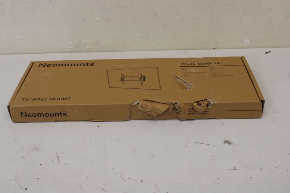 Teleri kinnitus NEOMOUNTS SALE OUT. LEVEL-550 WL35-550BL14 Tiltable TV mount wall - 32-75" - max 60 kg - VESA 100x100-400x400 - d 3,3 cm - Easy Install-mode | Wall mount | WL35-550BL14 TV mount wall | Tilt | 32-75 " | Maximum weight (capacity) 50 kg | DAMAGED PACKAGING | Black