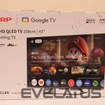 Televizors Sharp  SALE OUT.  43HR7265E | 43 | Smart TV | Google TV | Black | DAMAGED PACKAGING 
