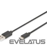 Kabelis Digitus  USB Type-C connection cable, type USB-A - USB-C | AK-300154-010-S 