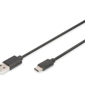 Cable Digitus  USB Type-C connection cable, type USB-A - USB-C | AK-300154-010-S 