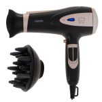 Sveikatos apsauga Mesko  Hair Dryer | MS 2287 | 2200 W | Number of temperature settings 3 | Diffuser nozzle | Black/Champagne 