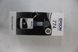 Eksploatacinės medžiagos spausdintuvams EPSON  SALE OUT.  T7741 Ink Cartridge Black | SALE OUT.  T7741 Ink bottle 140ml | Ink Cartridge | Black | DAMAGED PACKAGING 