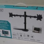 Teleri kinnitus Digitus  SALE OUT.  Dual Monitor Stand |  Desk Mount | DA-90401 | Adjustable Height, Rotate, Swivel | 15-32 " | Maximum weight (capacity) 2x8 kg | DAMAGED PACKAGING | Black 
