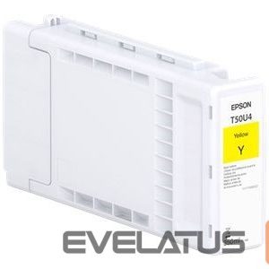 Aksesuāri un izejmateriāli EPSON  Singlepack UltraChrome XD3 Yellow T50U4 (350ml) | 