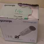 Mixers and blenders GORENJE  SALE OUT.  HBC564QW Blender, Hand, Power 560 W, White |  Blender | HBC564QW | Hand Blender | 560 W | Number of speeds Variable | Chopper | White | DAMAGED PACKAGING 
