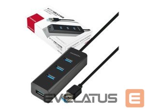 Laadija Axagon  HUE-S2BL USB3.0 CHARGING hub 