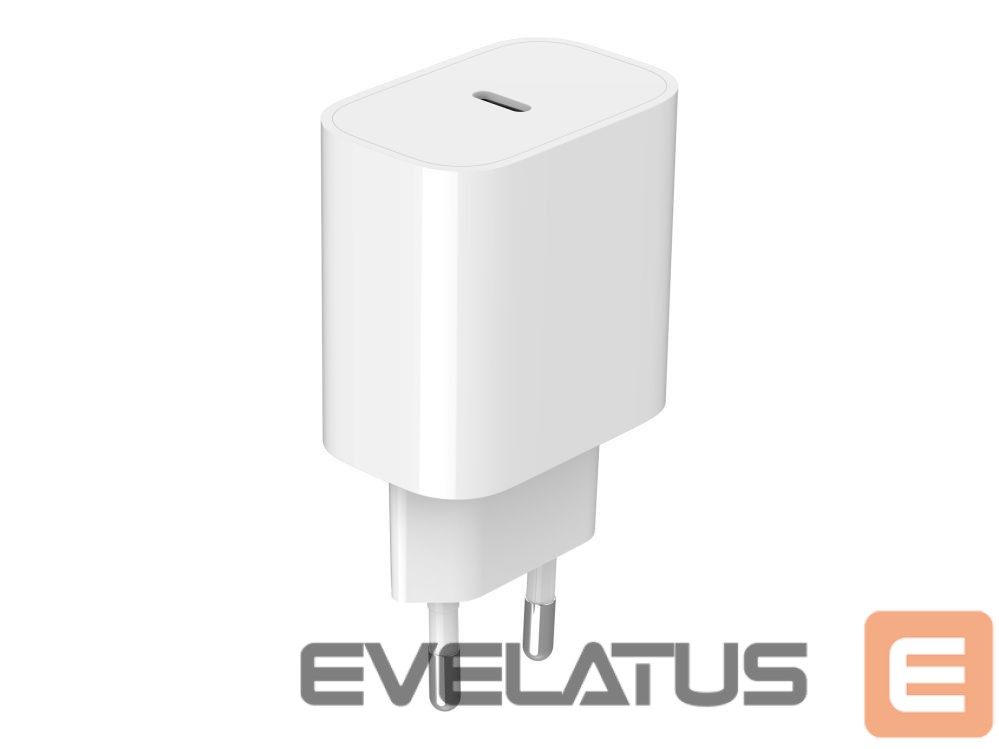 Kontroller Gembird TA-UC-PD20-01-W USB Type-C 20 W USB fast charger, white |