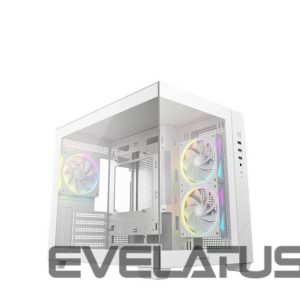 Arvuti korpus Deepcool  Case | CG330 3F WH | White | Micro ATX | Power supply included No 